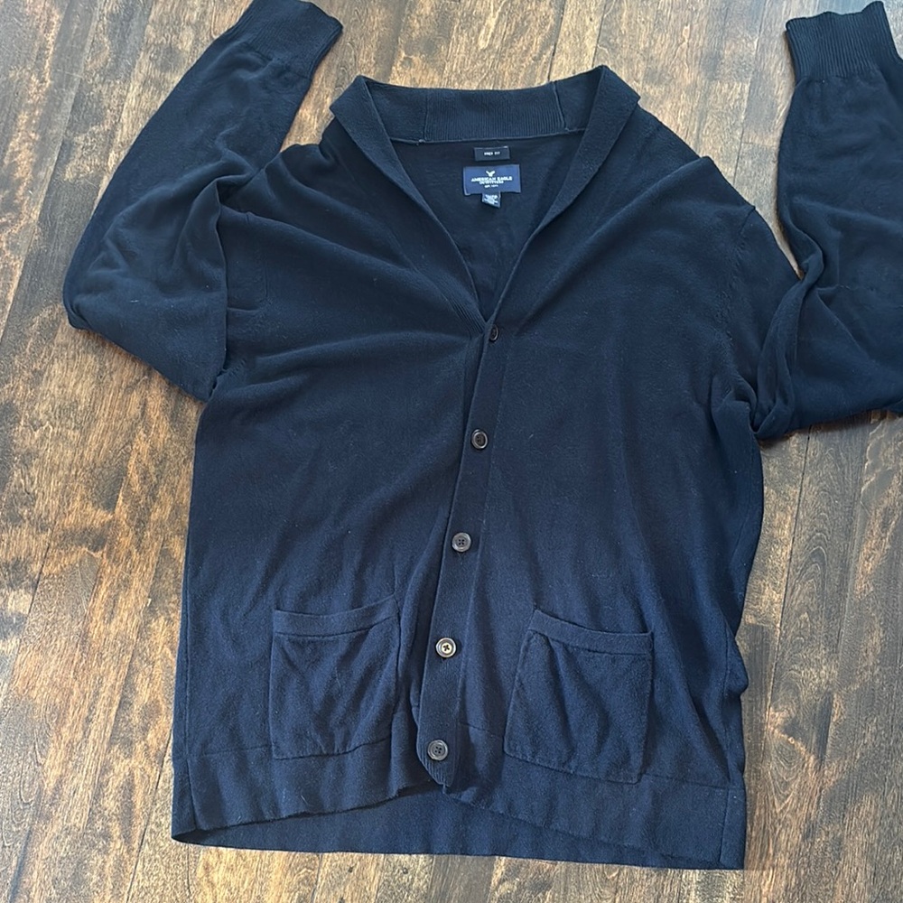 American Eagle Outfitters Dark Cardigan